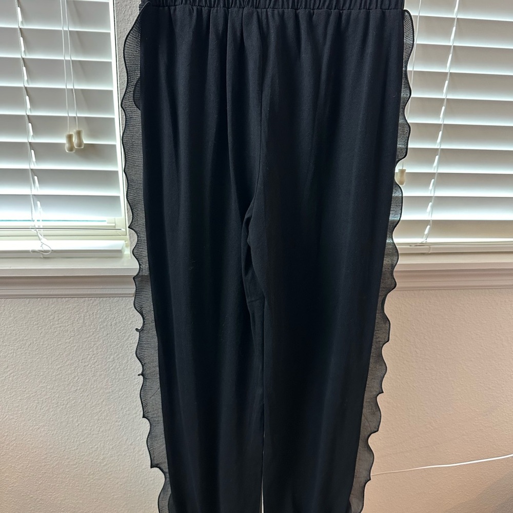 Rhinestone and Ruffle Jogger - Picture 6 of 7